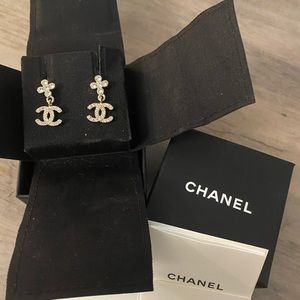 100% Authentic Limited Chanel Earrings | Perfect for Valentines or Collecting